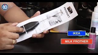 IKEA MILK FROTHER Review amp Battery Installation [upl. by Carmelia]