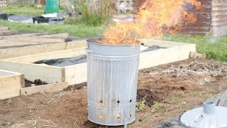 How to Use a Garden Incinerator [upl. by Lazes]