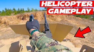 Airsoft LMG Air Support  Blank Fire 50 Cal Gameplay [upl. by Buchanan]