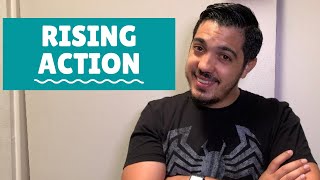 What is Rising Action  Creative Writing Lessons [upl. by Cariotta]