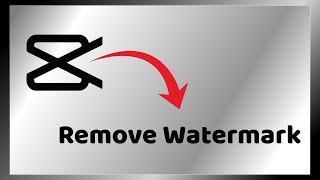 How To Remove Watermark In Capcut PC [upl. by Asia]