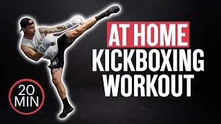 Full Kickboxing Workout At Home [upl. by Ecilahc595]