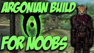 Argonian Build for NOOBS  Oblivion [upl. by Irfan]