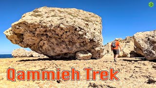 Qammieh Trek Mellieha Malta [upl. by Sillig]