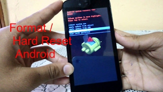 How To Format Hard Reset Android Phone [upl. by Novek]