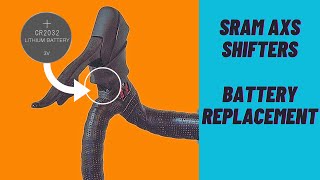 SRAM AXS Shifter Battery Replacement [upl. by Morty]