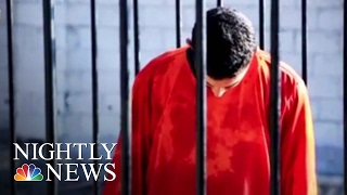 ISIS Burns Jordanian Pilot Alive  NBC Nightly News [upl. by Gert]