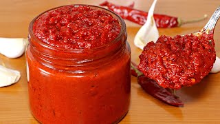 Red Chilli Garlic Chutney  Easy And Quick Garlic Chutney  Kanaks Kitchen [upl. by Gee441]