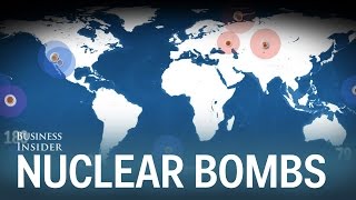 Every nuclear bomb explosion in history [upl. by Gipps]