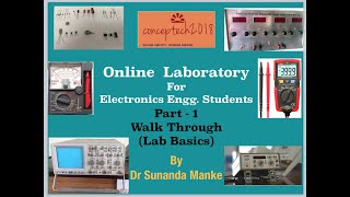 Online Electronics Laboratory for Engineering Students part 1  Electronic components amp Instruments [upl. by Laurita]