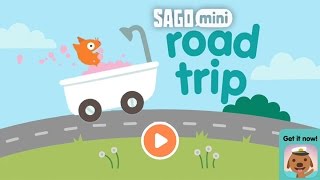 Jinja Loves to drive in funny vehicles in Sago Mini Road Trip [upl. by Eednim]