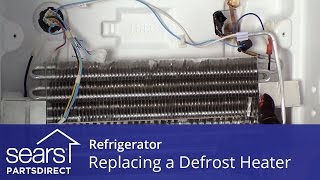 How to Replace a Refrigerator Defrost Heater [upl. by Pfeifer]