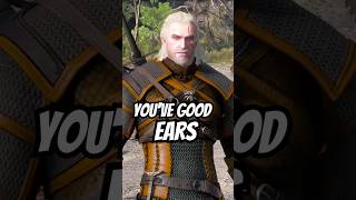 quotYouve Good Earsquot  The Witcher 3 [upl. by Alleinad]