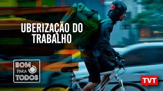 Uberização do trabalho documentário discute a precarização pós reforma [upl. by Kerrie]