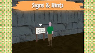 How I Created Signposts amp Hints  Unity Game Development shorts [upl. by Nikos753]