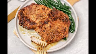 Easy Oven Baked Pork Chops Juicy and Tender [upl. by Savinirs]