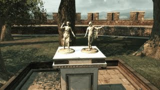 All 8 statuettes locations in Monteriggioni Villa quotAssassins Creed 2quot [upl. by Eolhc]