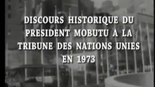 Discours mémorable de Mobutu à La Tribune des NationsUnies en 1973 [upl. by Kit376]