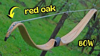 Making a Red Oak Recurve Bow [upl. by Koerner]