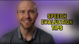 How to Take On the SPEECH EVALUATOR Role at a TOASTMASTERS Meeting [upl. by Spielman952]