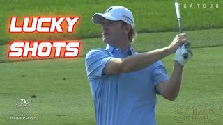 Luckiest Shots in Golf History 1 in a Million [upl. by Nevil270]