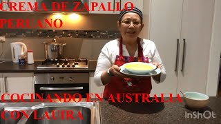 Crema de zapallo al estilo Peruano [upl. by Hake]