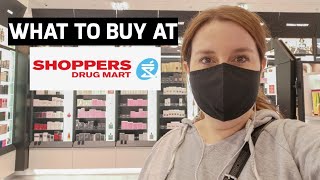 WHAT TO BUY AT SHOPPERS DRUG MART CANADA SHOPPING TOUR LOYALTY CARD INFORMATION [upl. by Siraj]