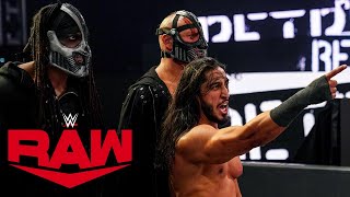 Mustafa Ali is revealed as RETRIBUTION’s leader Raw Oct 5 2020 [upl. by Onil752]