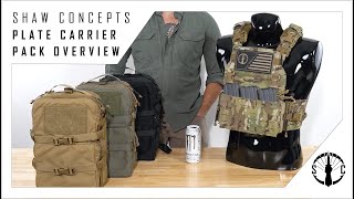 Shaw Concepts  Plate Carrier Pack Overview [upl. by Leakim]