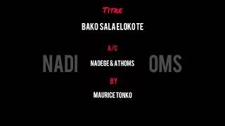 Nadège Mbuma Bako Sala Eloko Te Instrumental amp Lyrics [upl. by Rabma]