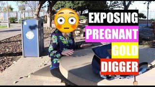 PREGNANT GIRLFRIEND EXPOSED AS GOLD DIGGER  UDY PRANKS [upl. by Aticilef398]