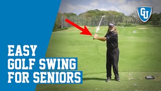 Simple Easy amp Repeatable Golf Swing Lesson for Seniors [upl. by Stig755]