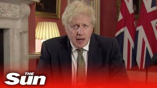 In full Boris Johnson announces 3rd UK national Covid19 lockdown [upl. by Cudlip]