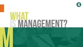 What is Management [upl. by Nedroj749]