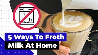 How To Froth Milk At Home Best Milk Frothers Review [upl. by Ced700]