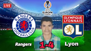 Rangers vs Lyon Uefa Europa League  Lyon vs Rangers [upl. by Sherrod]