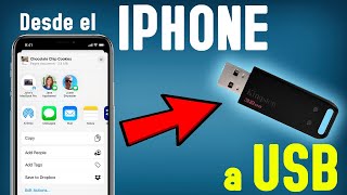 Transfiere Fotos Videos y archivos de iPhone a USB o PC ✅ [upl. by Chema]