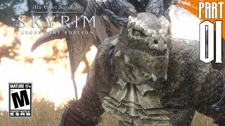 【SKYRIM 200 MODS】Argonian Gameplay Walkthrough Part 1 PC  HD [upl. by Lavelle216]