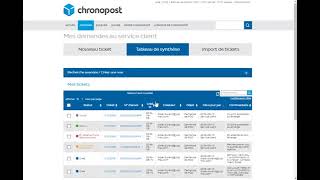 Chronopost  Service client en ligne [upl. by Eniamsaj]