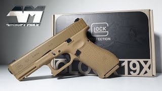 UMAREX GLOCK 19X  ELITE FORCE GLOCK 19X  Airsoft Unboxing Review [upl. by Blackburn]