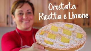 CROSTATA RICOTTA E LIMONE Ricetta Facile  Video Live Versione Corta  Fatto in Casa da Benedetta [upl. by Orion725]