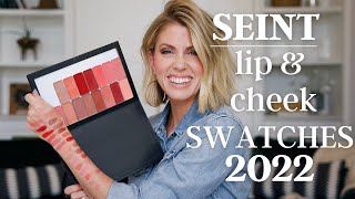 SEINT  Lip and Cheek Swatches [upl. by Josi]