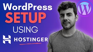 WordPress Website Setup with Hostinger [upl. by Cartie531]