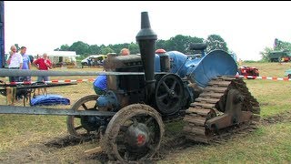 Dreschen mit dem Lanz Bulldog  Tractor start run and threshing [upl. by Aernda]