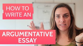 How to Write an Argumentative Essay  Advance Writing [upl. by Fontes]