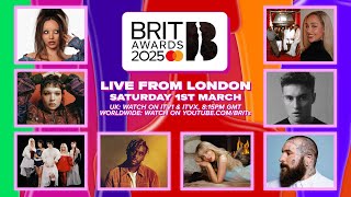 The BRIT Awards 2025 Live from London [upl. by Amik]