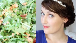 SOMMERSALAT I ROTE LINSEN RUCOLA SALAT [upl. by Kind]