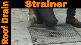 The perfect strainer for flat roof drains [upl. by Armstrong]