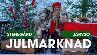 Järvsö Julmarknad på Stenegård [upl. by Urquhart]