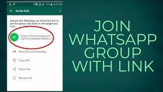 How to Join Whatsapp Group with Link [upl. by Sibley]